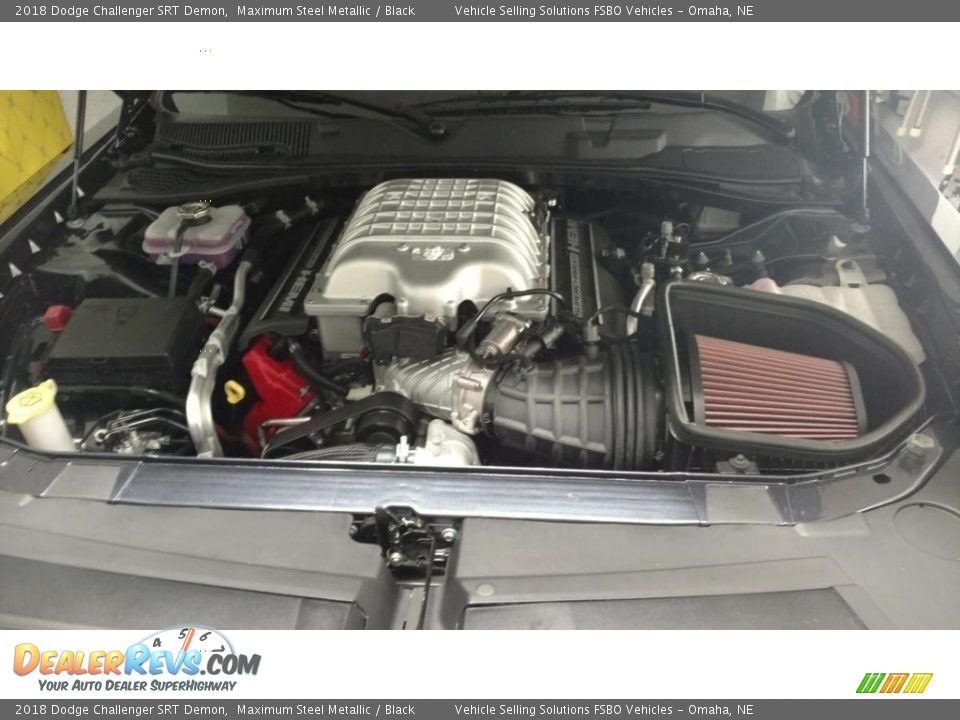 2018 Dodge Challenger SRT Demon 6.2 Liter Supercharged HEMI OHV 16-Valve VVT V8 Engine Photo #15