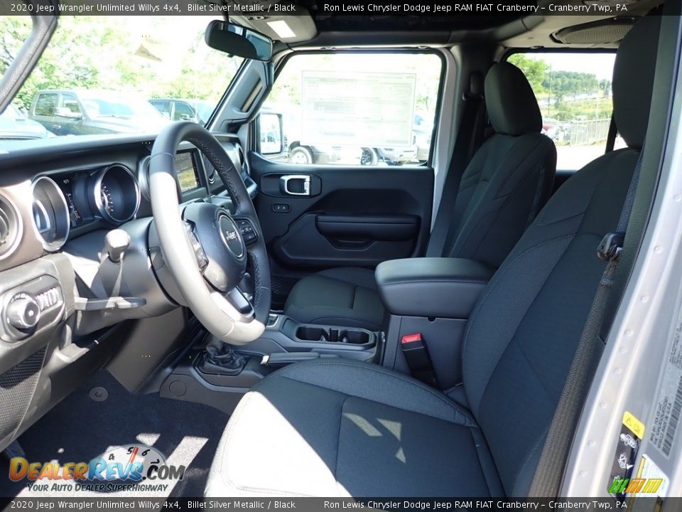 2020 Jeep Wrangler Unlimited Willys 4x4 Billet Silver Metallic / Black Photo #12
