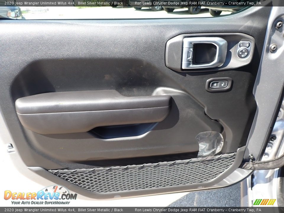 2020 Jeep Wrangler Unlimited Willys 4x4 Billet Silver Metallic / Black Photo #15