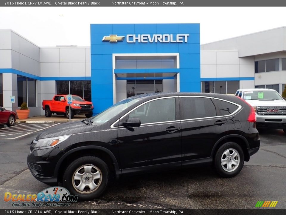 2016 Honda CR-V LX AWD Crystal Black Pearl / Black Photo #1