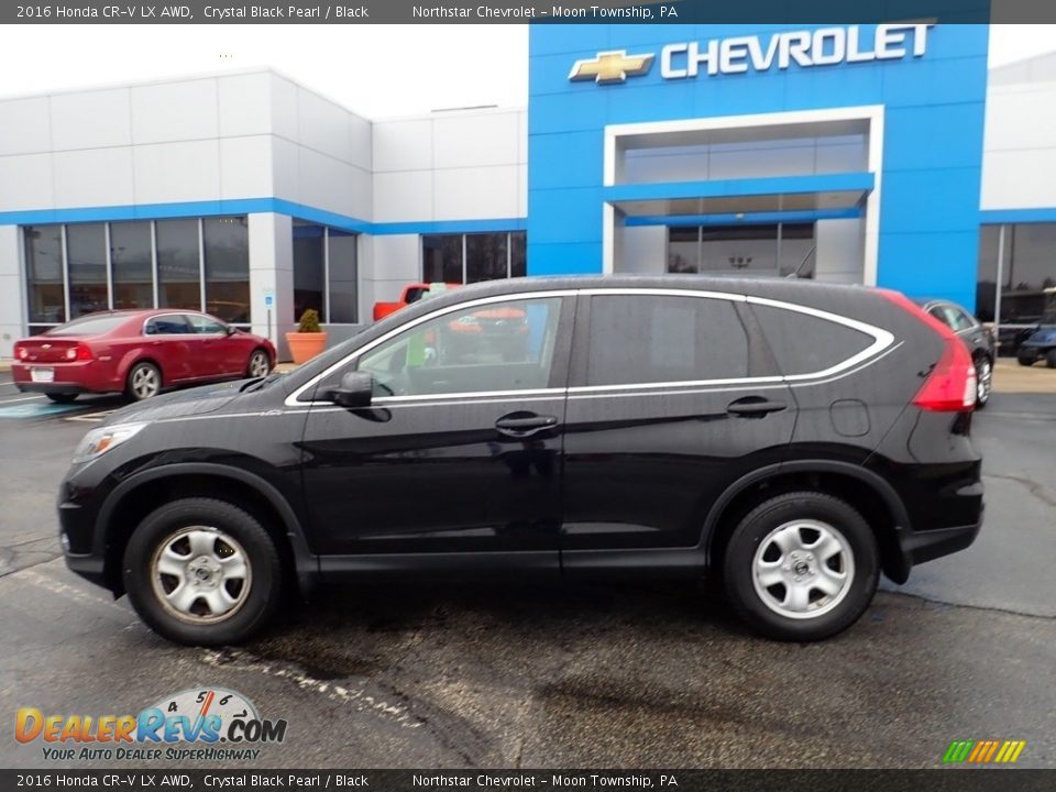 2016 Honda CR-V LX AWD Crystal Black Pearl / Black Photo #3