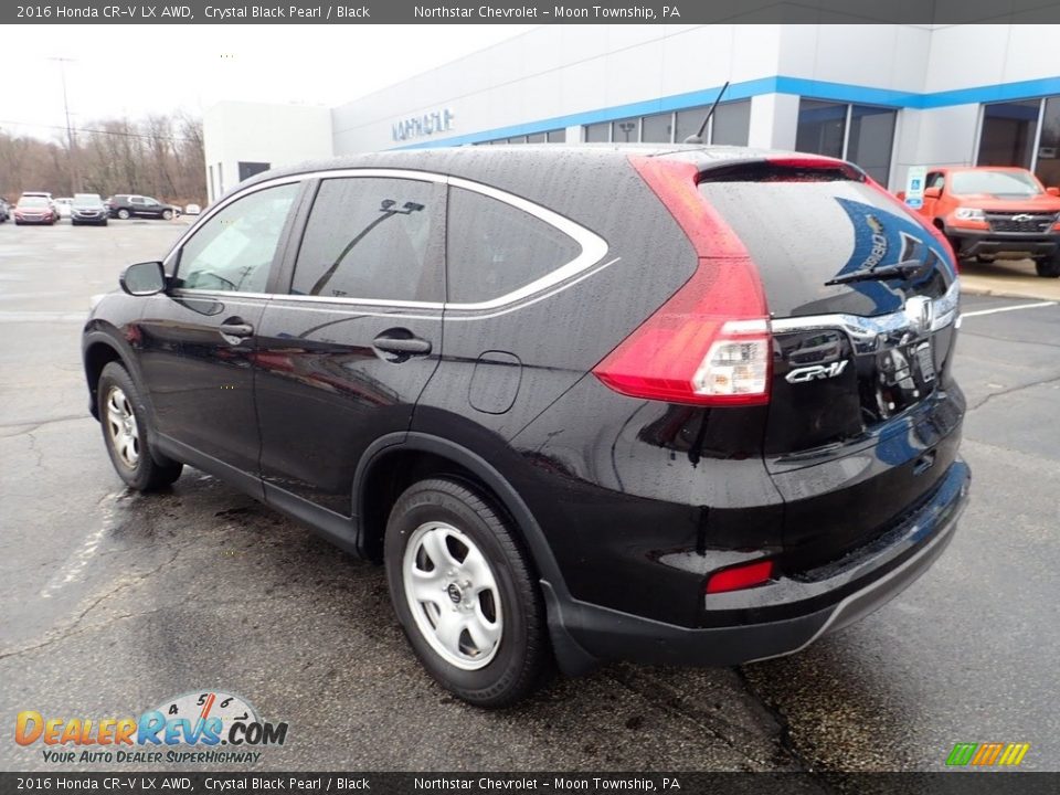 2016 Honda CR-V LX AWD Crystal Black Pearl / Black Photo #4
