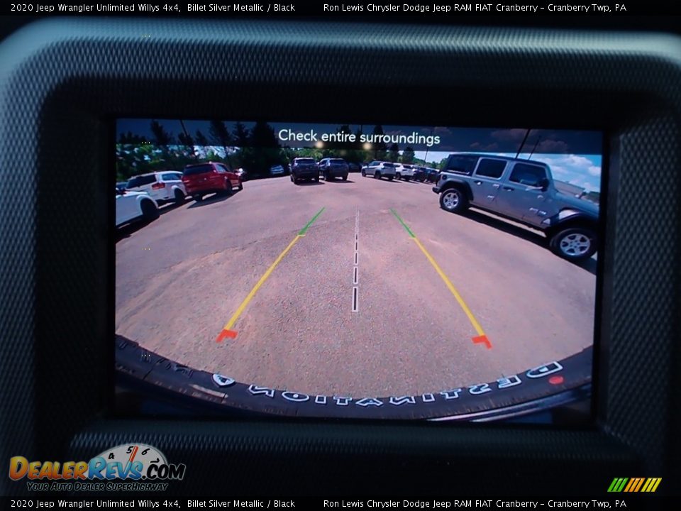 2020 Jeep Wrangler Unlimited Willys 4x4 Billet Silver Metallic / Black Photo #19