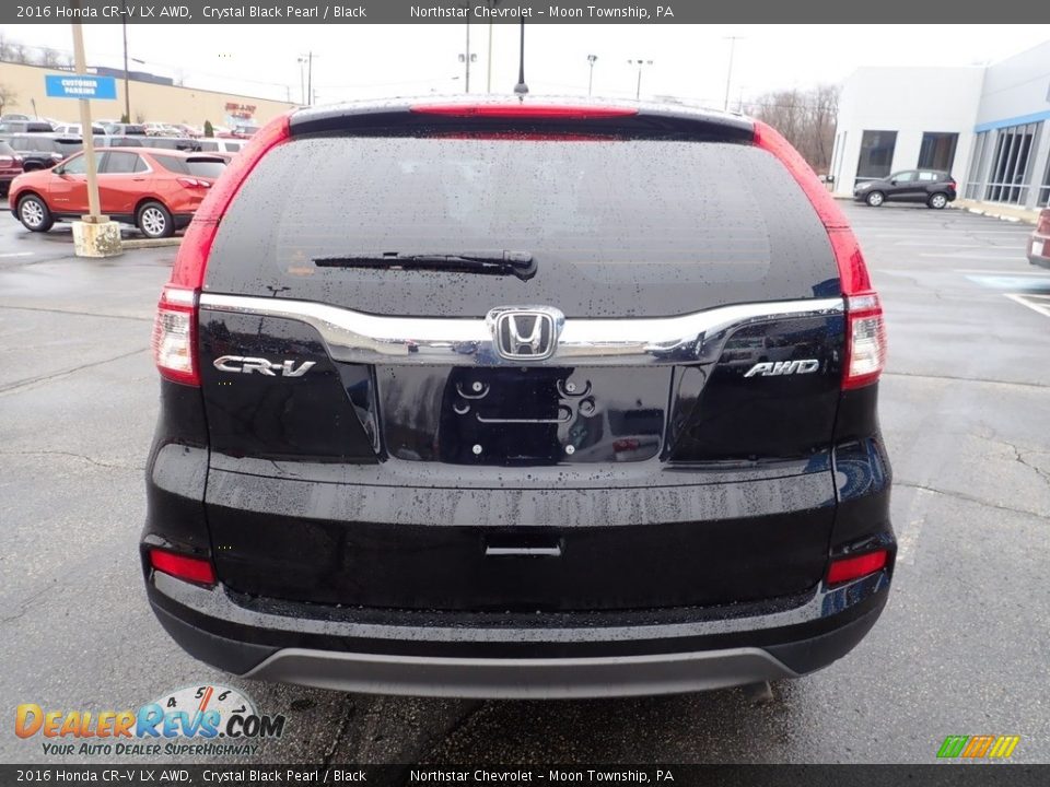 2016 Honda CR-V LX AWD Crystal Black Pearl / Black Photo #6