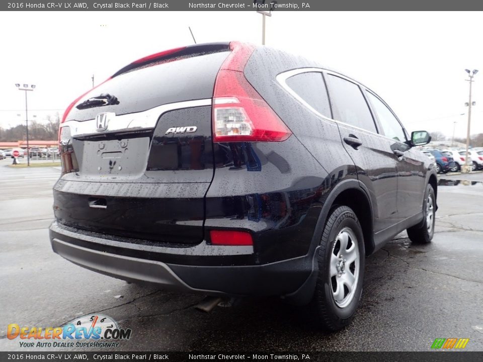 2016 Honda CR-V LX AWD Crystal Black Pearl / Black Photo #8