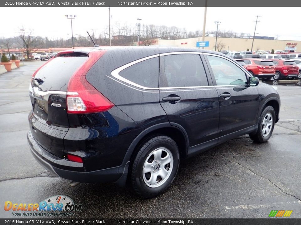 2016 Honda CR-V LX AWD Crystal Black Pearl / Black Photo #9