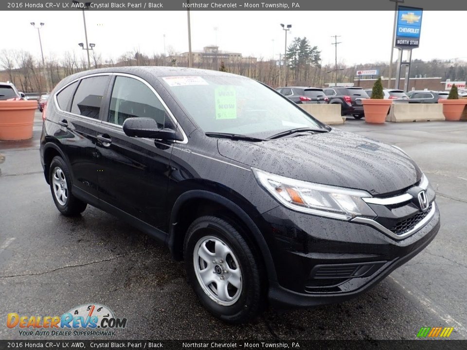 2016 Honda CR-V LX AWD Crystal Black Pearl / Black Photo #11