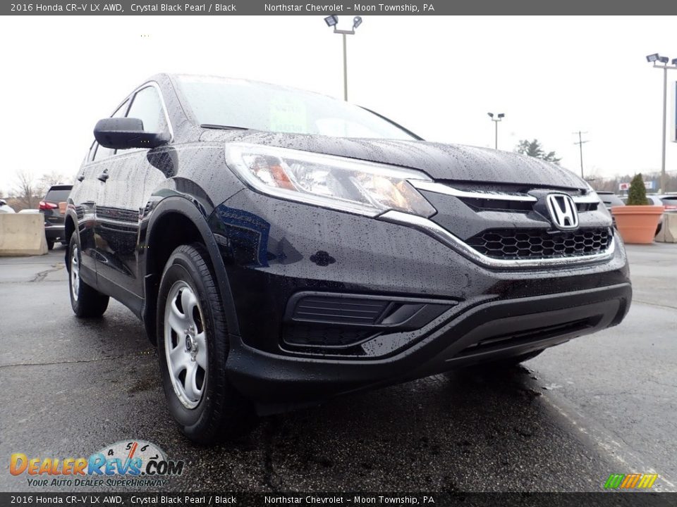 2016 Honda CR-V LX AWD Crystal Black Pearl / Black Photo #12