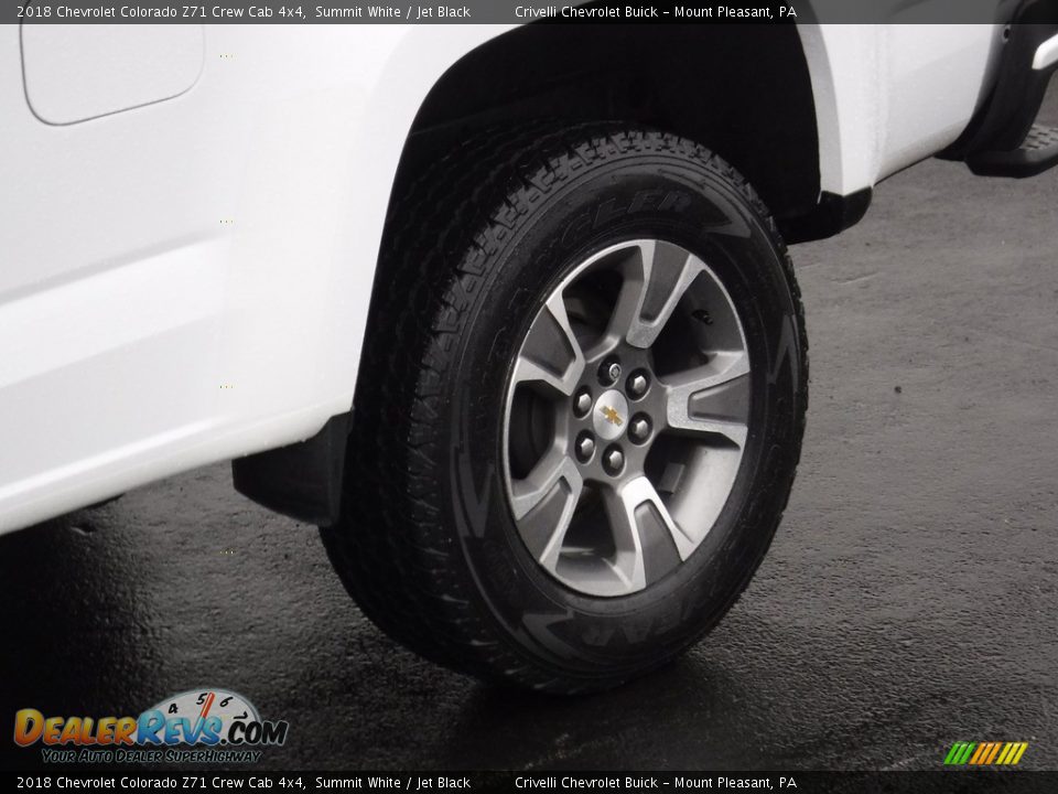 2018 Chevrolet Colorado Z71 Crew Cab 4x4 Summit White / Jet Black Photo #3