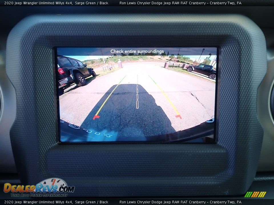 2020 Jeep Wrangler Unlimited Willys 4x4 Sarge Green / Black Photo #19