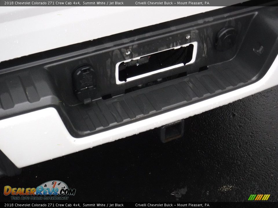 2018 Chevrolet Colorado Z71 Crew Cab 4x4 Summit White / Jet Black Photo #10