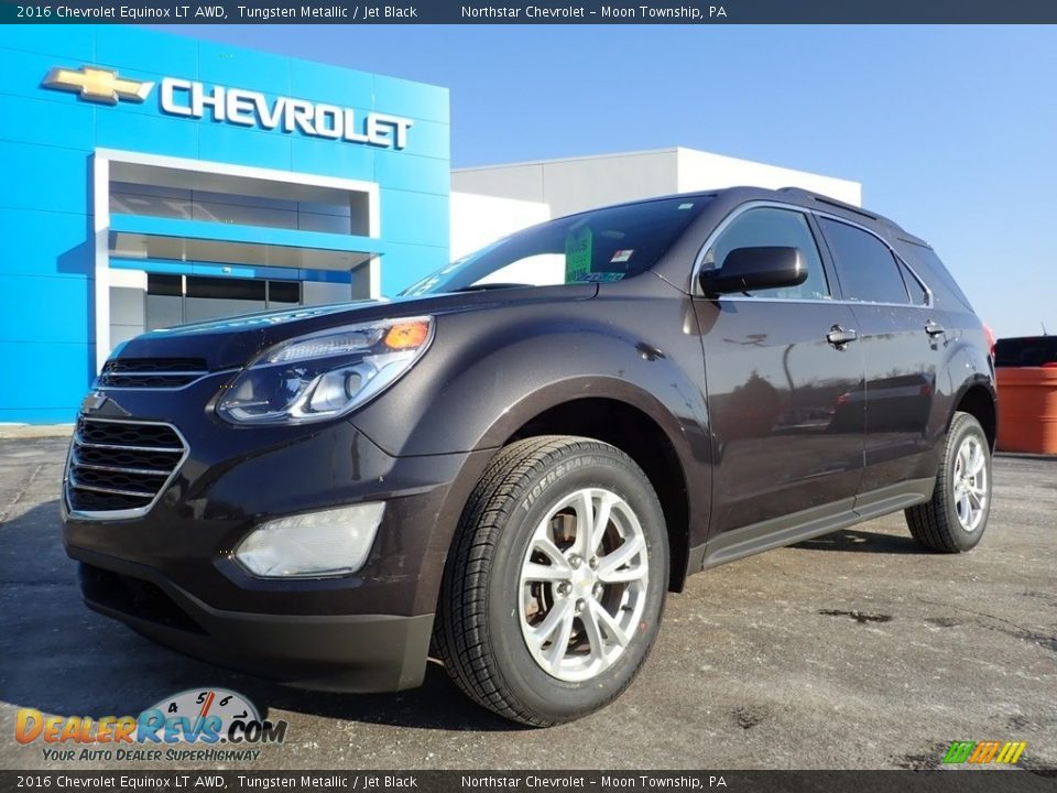 2016 Chevrolet Equinox LT AWD Tungsten Metallic / Jet Black Photo #2