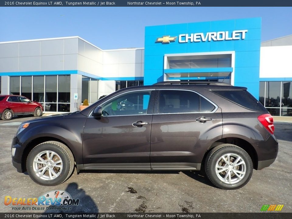 2016 Chevrolet Equinox LT AWD Tungsten Metallic / Jet Black Photo #3