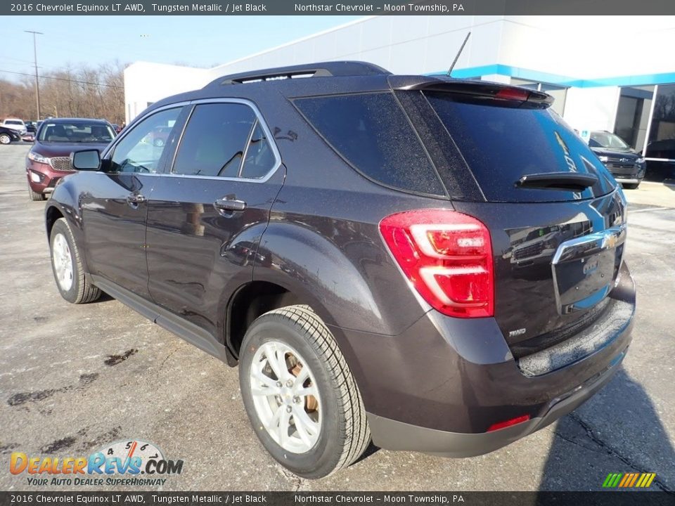 2016 Chevrolet Equinox LT AWD Tungsten Metallic / Jet Black Photo #4