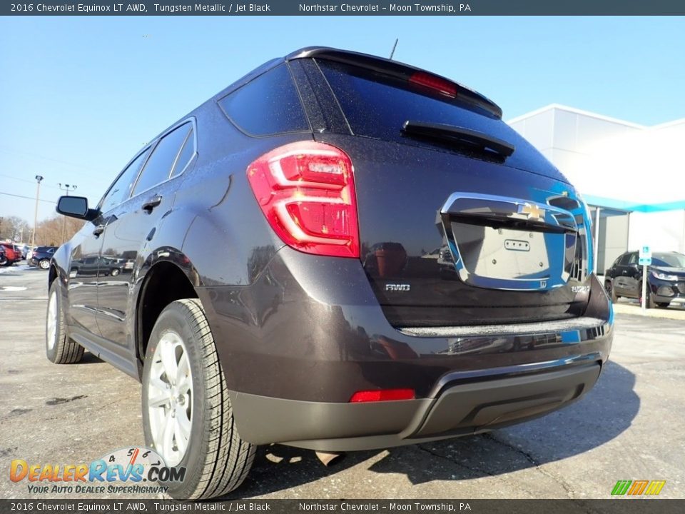 2016 Chevrolet Equinox LT AWD Tungsten Metallic / Jet Black Photo #5