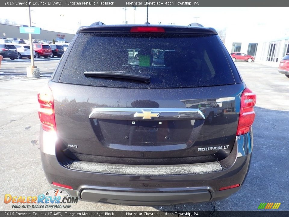 2016 Chevrolet Equinox LT AWD Tungsten Metallic / Jet Black Photo #6
