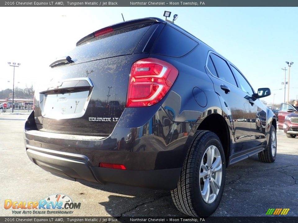 2016 Chevrolet Equinox LT AWD Tungsten Metallic / Jet Black Photo #8