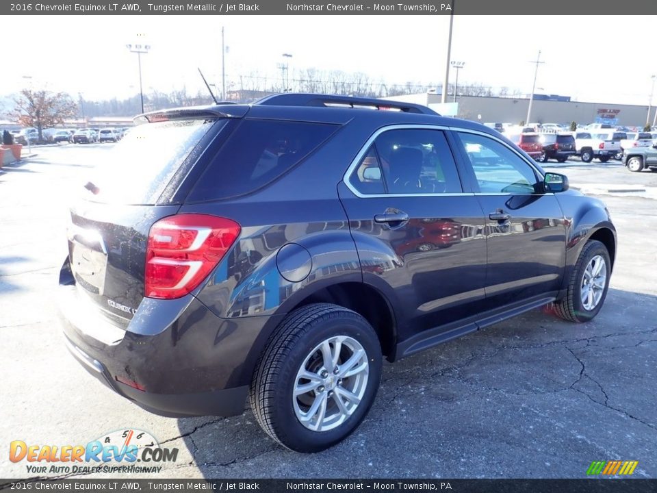 2016 Chevrolet Equinox LT AWD Tungsten Metallic / Jet Black Photo #9