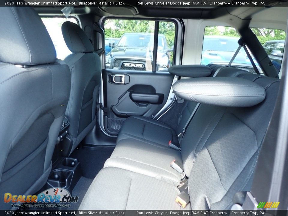 2020 Jeep Wrangler Unlimited Sport 4x4 Billet Silver Metallic / Black Photo #13
