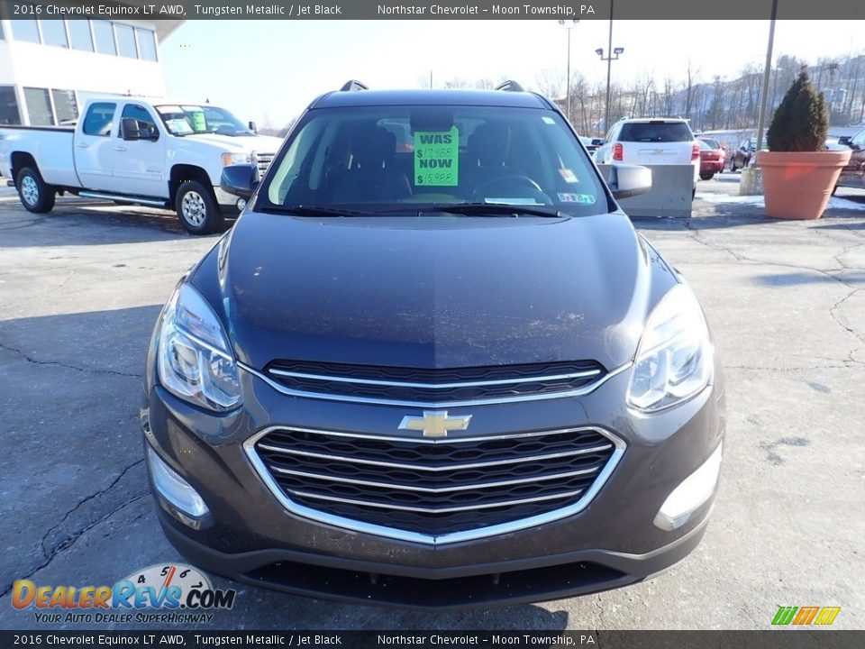2016 Chevrolet Equinox LT AWD Tungsten Metallic / Jet Black Photo #12