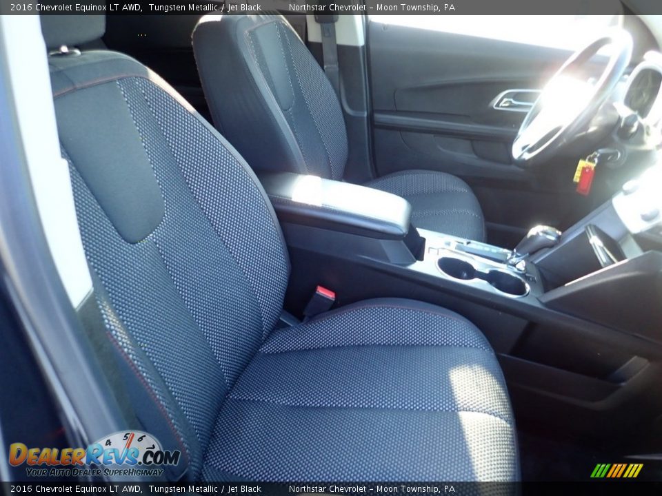 2016 Chevrolet Equinox LT AWD Tungsten Metallic / Jet Black Photo #14