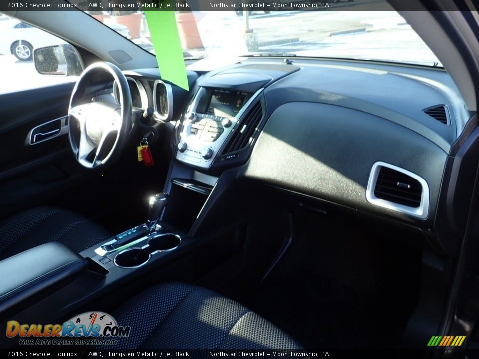 2016 Chevrolet Equinox LT AWD Tungsten Metallic / Jet Black Photo #15