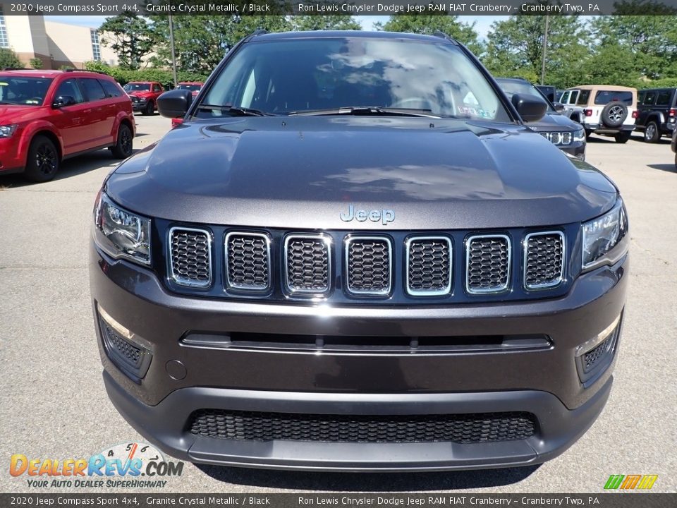 2020 Jeep Compass Sport 4x4 Granite Crystal Metallic / Black Photo #2
