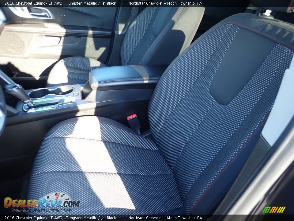 2016 Chevrolet Equinox LT AWD Tungsten Metallic / Jet Black Photo #19