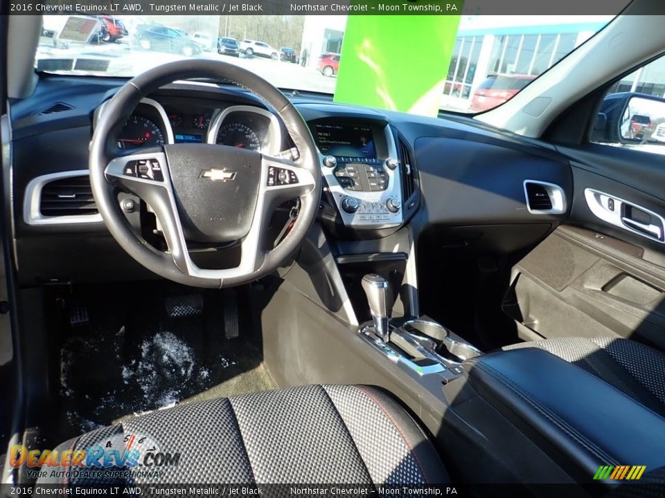 2016 Chevrolet Equinox LT AWD Tungsten Metallic / Jet Black Photo #21