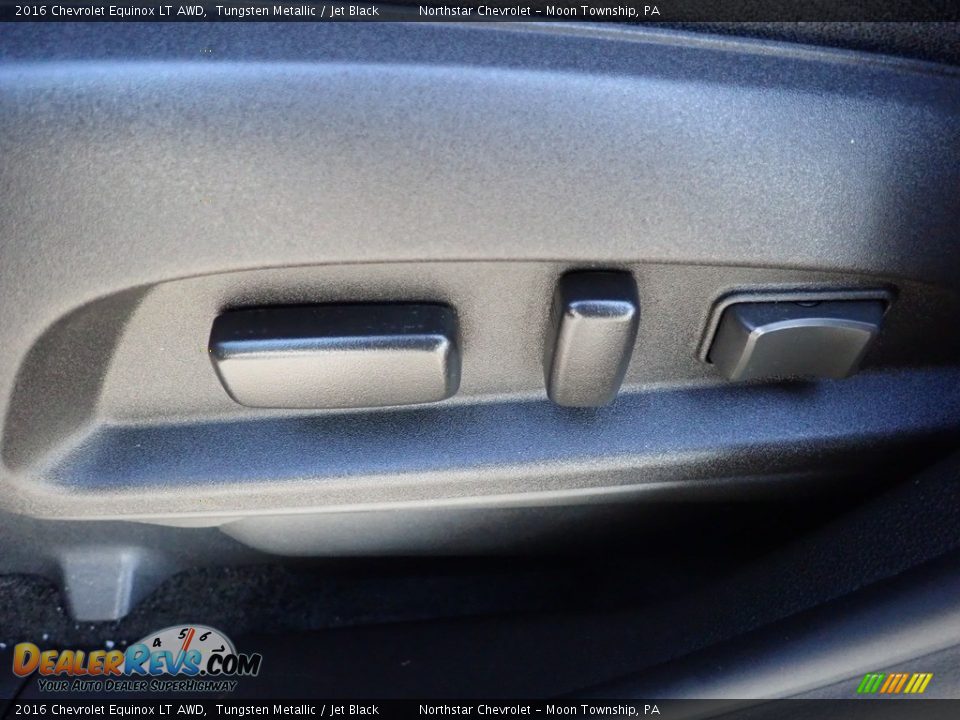 2016 Chevrolet Equinox LT AWD Tungsten Metallic / Jet Black Photo #24