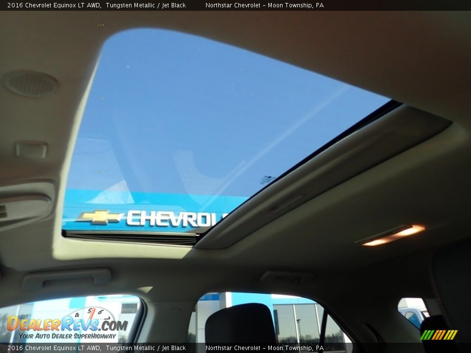 2016 Chevrolet Equinox LT AWD Tungsten Metallic / Jet Black Photo #25