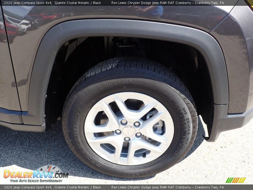 2020 Jeep Compass Sport 4x4 Granite Crystal Metallic / Black Photo #9