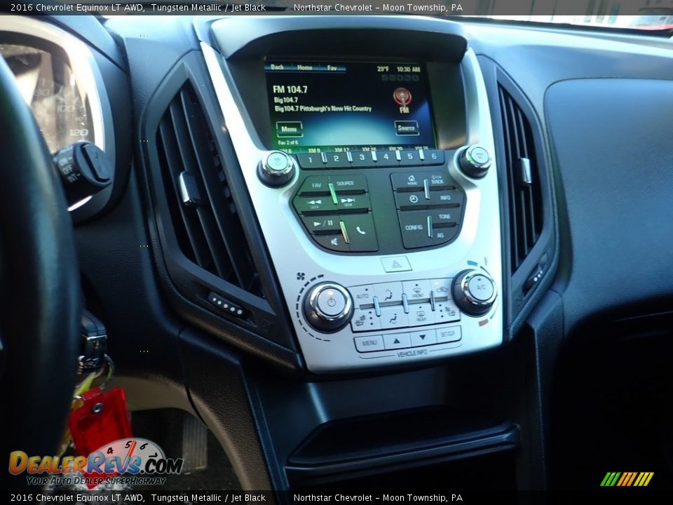 2016 Chevrolet Equinox LT AWD Tungsten Metallic / Jet Black Photo #27
