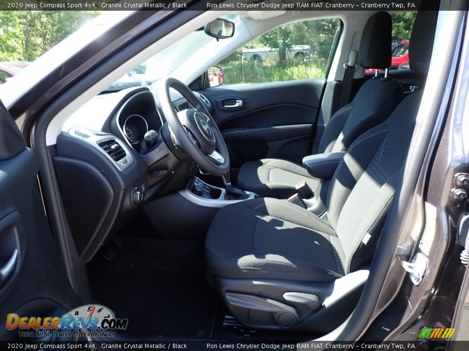 2020 Jeep Compass Sport 4x4 Granite Crystal Metallic / Black Photo #11