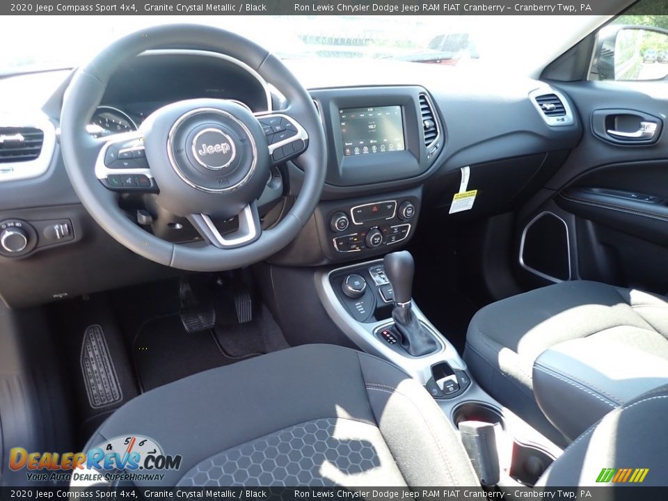 2020 Jeep Compass Sport 4x4 Granite Crystal Metallic / Black Photo #13