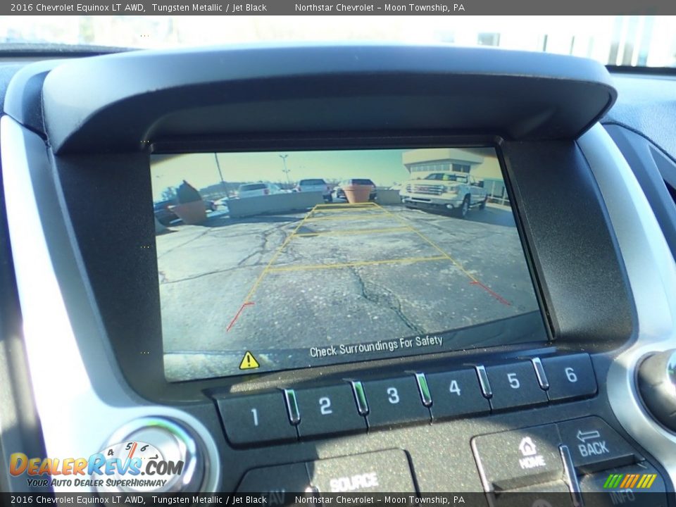 2016 Chevrolet Equinox LT AWD Tungsten Metallic / Jet Black Photo #30