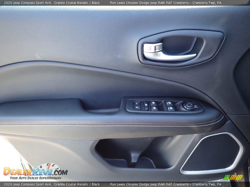 2020 Jeep Compass Sport 4x4 Granite Crystal Metallic / Black Photo #14