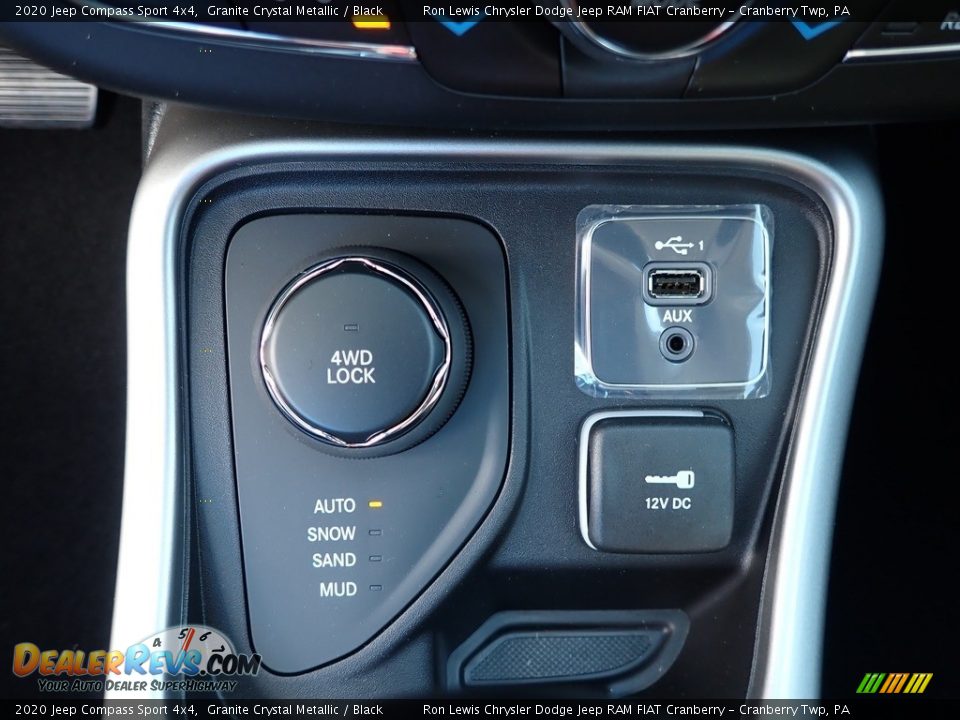 2020 Jeep Compass Sport 4x4 Granite Crystal Metallic / Black Photo #17