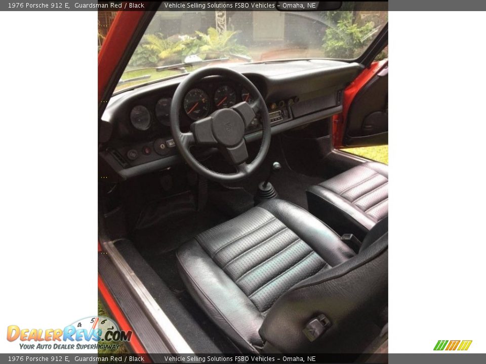 Front Seat of 1976 Porsche 912 E Photo #3