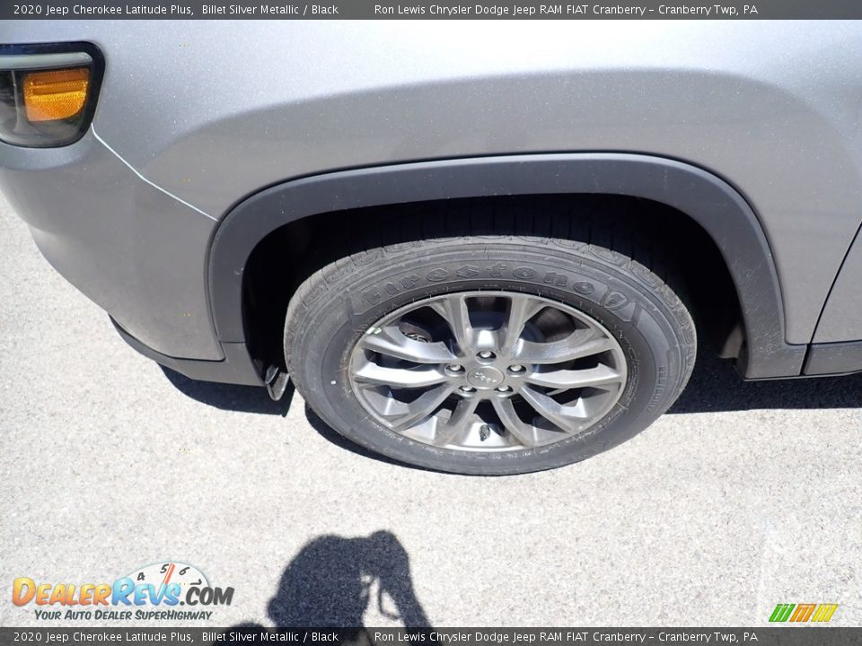 2020 Jeep Cherokee Latitude Plus Billet Silver Metallic / Black Photo #2