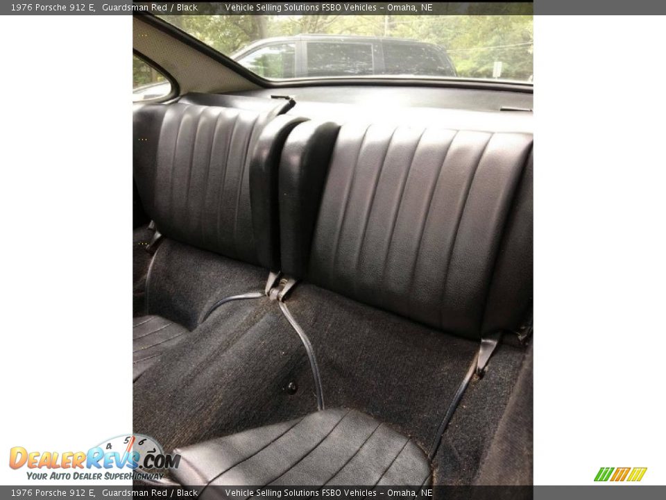 Rear Seat of 1976 Porsche 912 E Photo #5