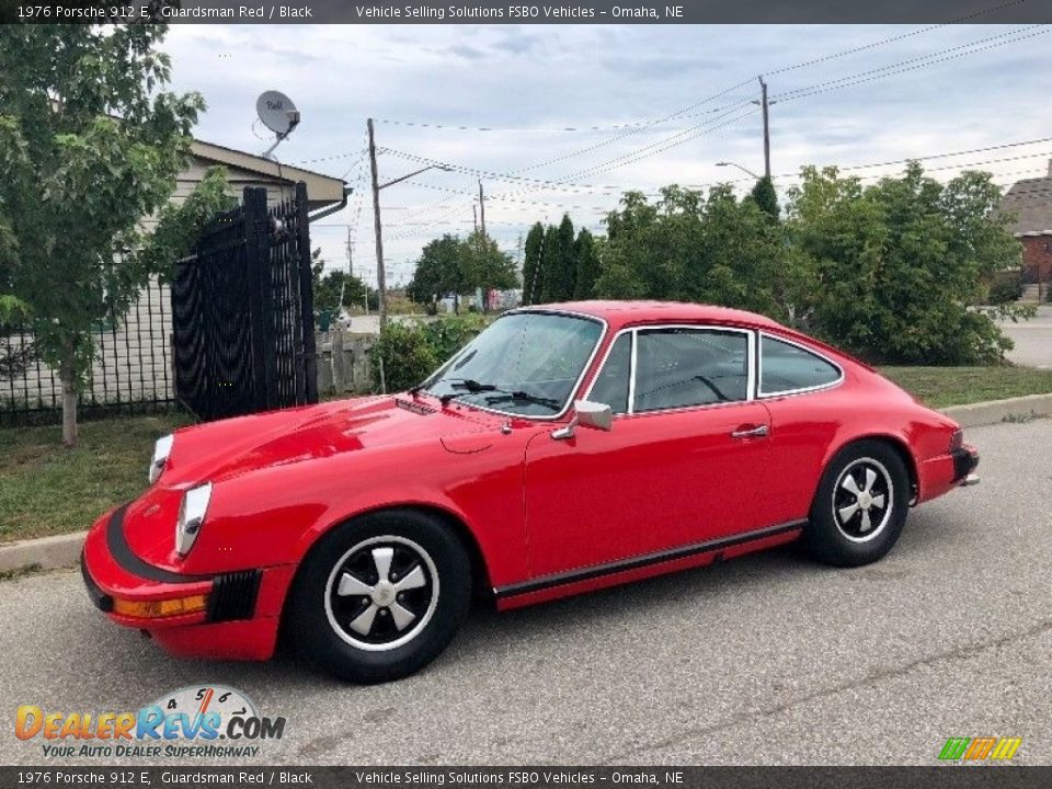 Guardsman Red 1976 Porsche 912 E Photo #6