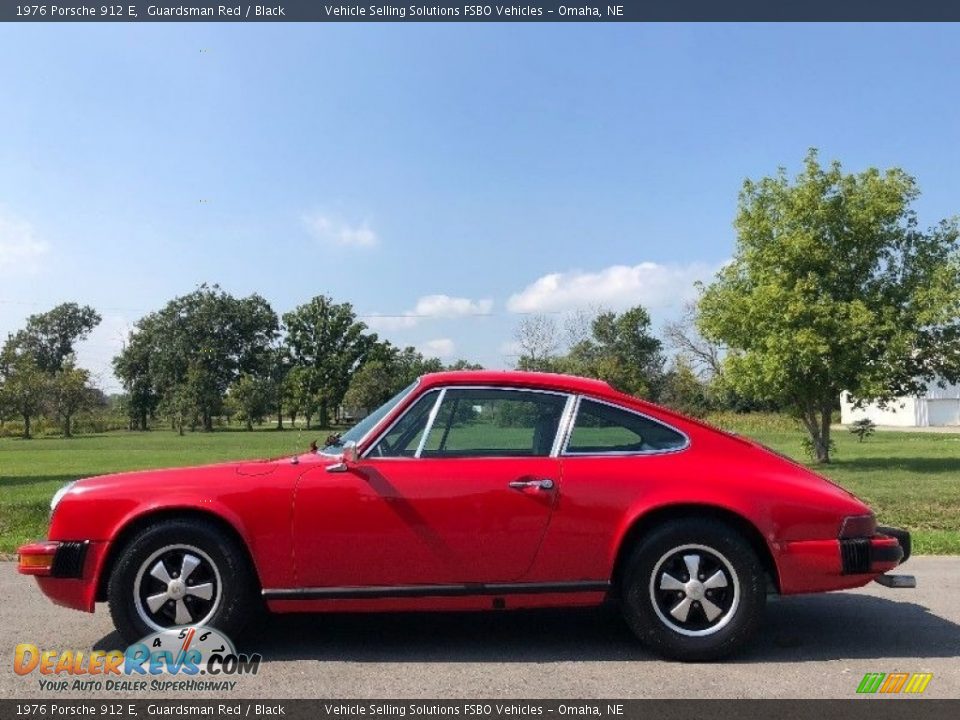 Guardsman Red 1976 Porsche 912 E Photo #7