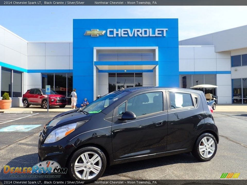 2014 Chevrolet Spark LT Black Granite / Silver/Silver Photo #1
