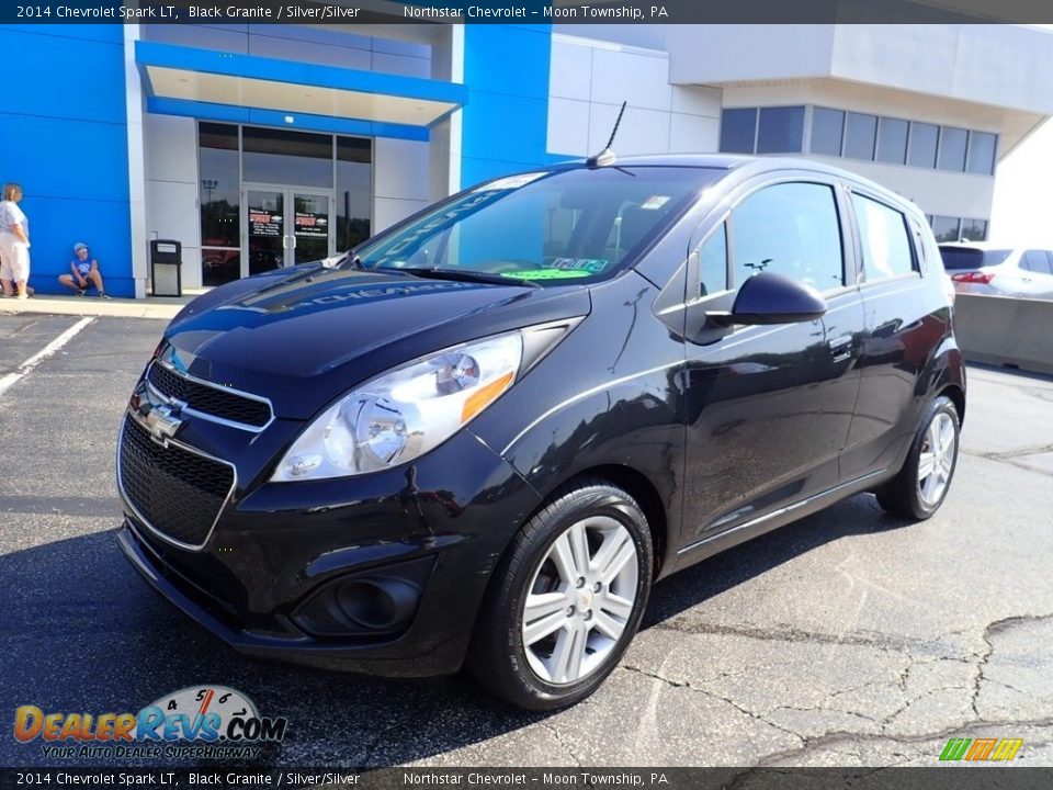 2014 Chevrolet Spark LT Black Granite / Silver/Silver Photo #2