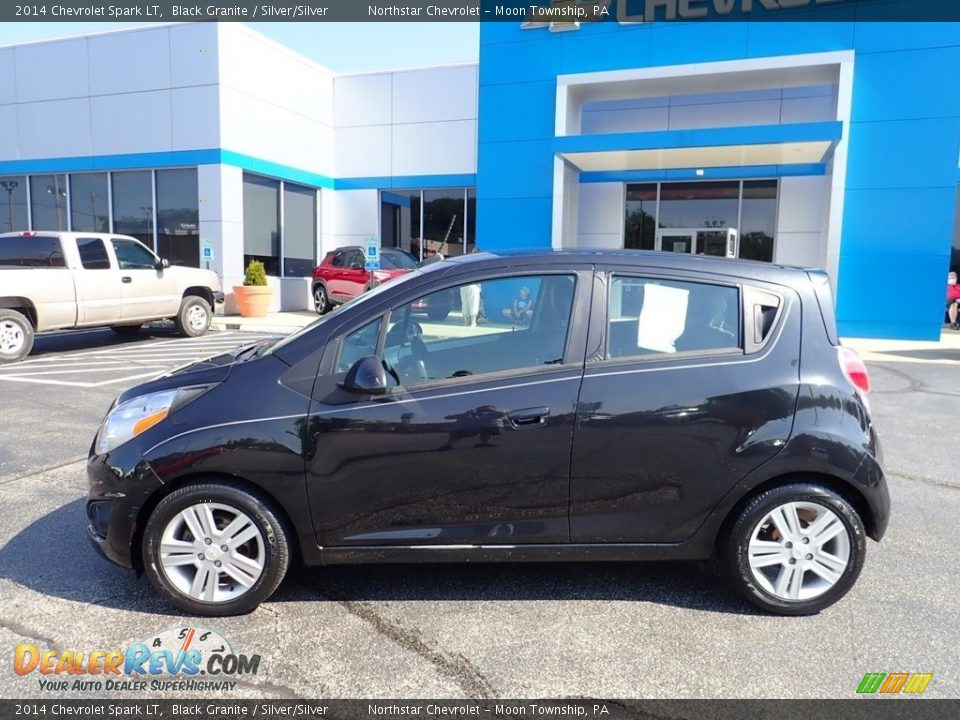2014 Chevrolet Spark LT Black Granite / Silver/Silver Photo #3
