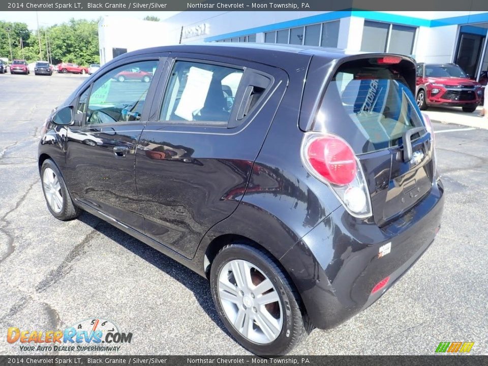 2014 Chevrolet Spark LT Black Granite / Silver/Silver Photo #4
