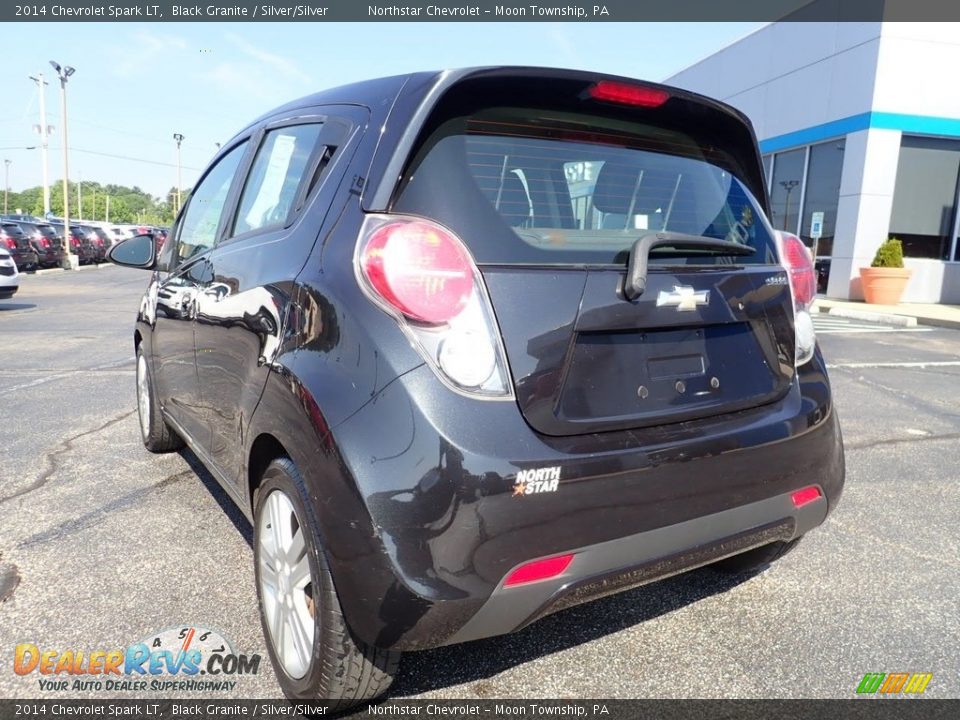 2014 Chevrolet Spark LT Black Granite / Silver/Silver Photo #5