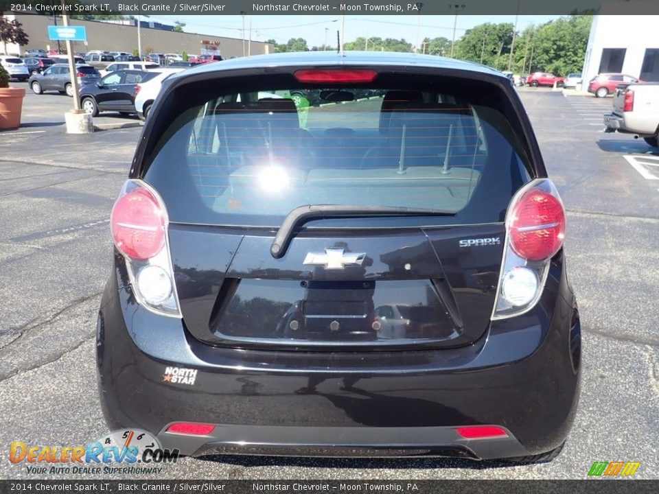 2014 Chevrolet Spark LT Black Granite / Silver/Silver Photo #6