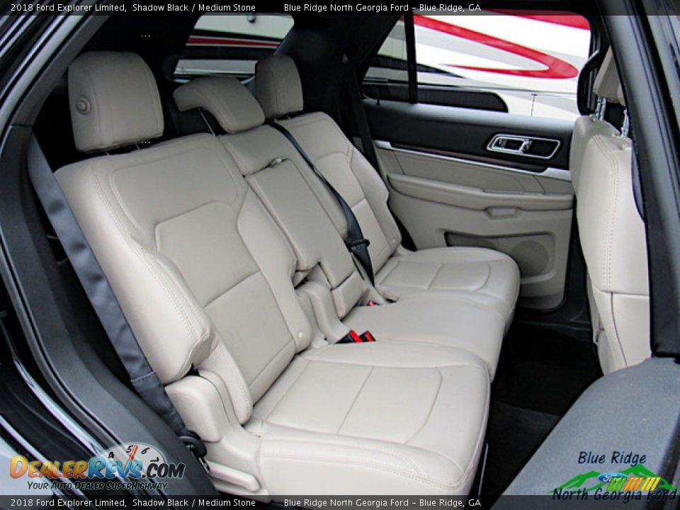 2018 Ford Explorer Limited Shadow Black / Medium Stone Photo #12